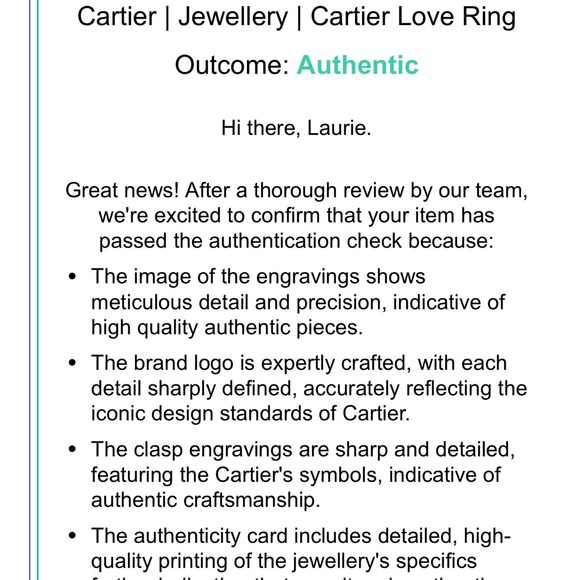 Cartier love ring white gold - Picture 6 of 7